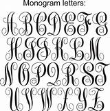 Templates Cursive Alphabet Monogrammed sketch template