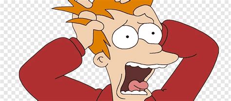Philip J Fry Sonic Drive In Meme Screaming Panic Anxiety