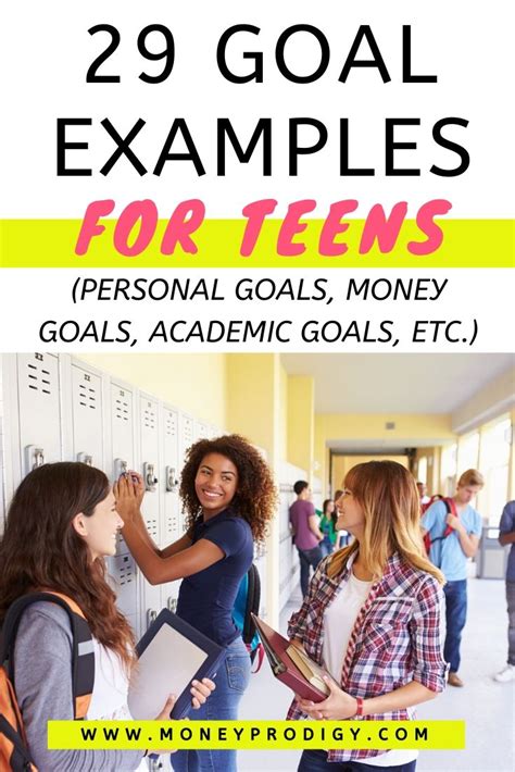 personal goals examples  students academic life money