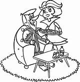 Jetsons Wecoloringpage Rosie sketch template