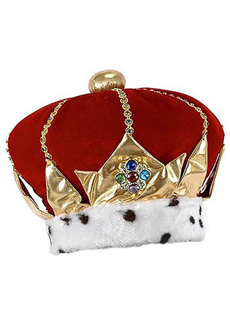 red royalty crown king crown accessory