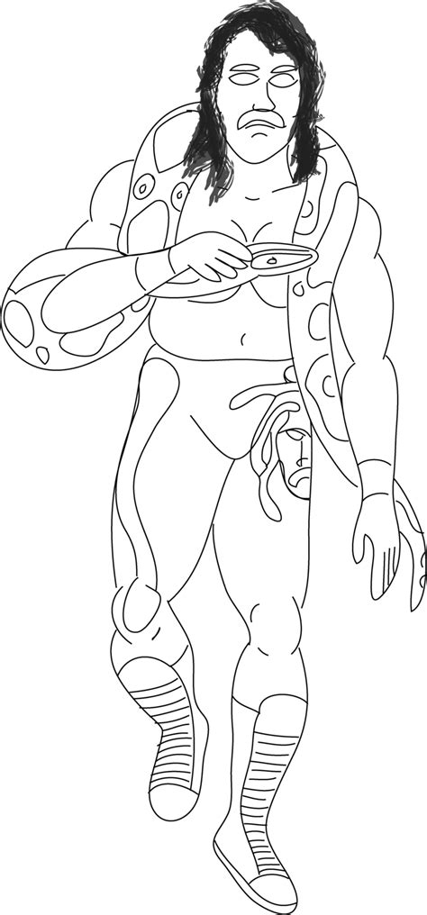 wwe coloring pages dr odd