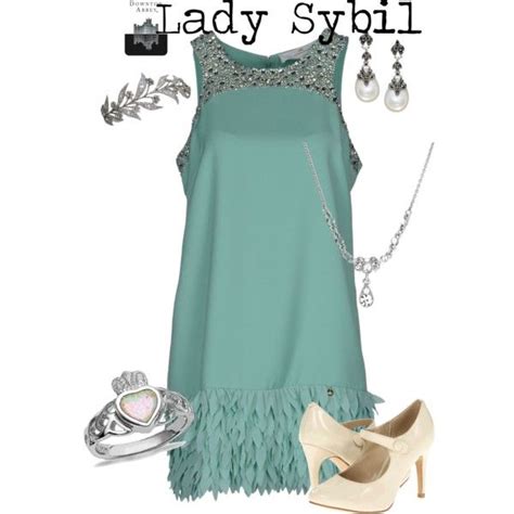 Lady Sybil Downton Abbey 1920s Fashion Character