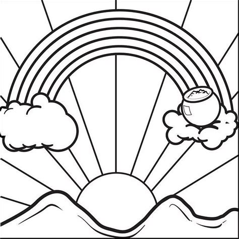 rainbow printable coloring pages kids learning activity coloring
