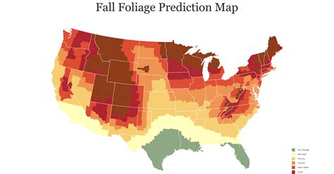 The Interactive Fall Foliage Map Is Back To Help You Plan Your Autumn