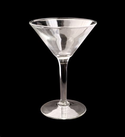 Glass Martini Cocktail Event Rentals