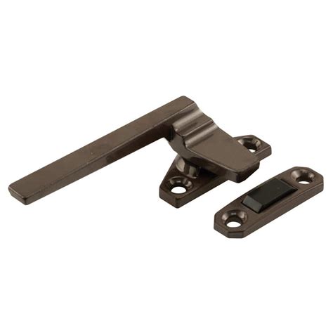 prime  left handed bronze casement locking handle  offset base    home depot