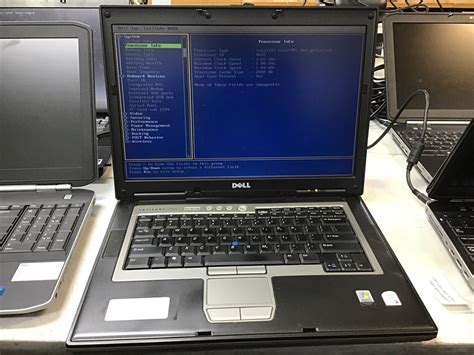 Laptop Dell Latitude D820 With Charger Appears To Function