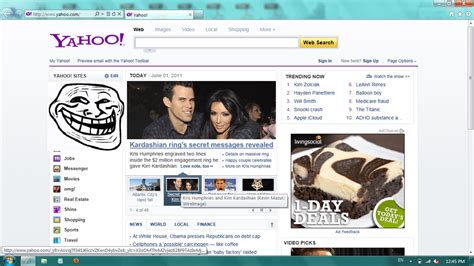 front page  yahoo pics