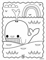 Coloring Whale Pages Humpback Printable Color Landofnod Getdrawings Getcolorings Colouring Kids Animal sketch template