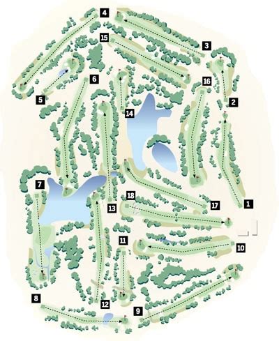 golf  map brickyard golf club