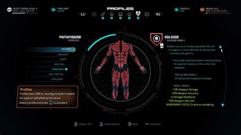 Mass Effect Andromeda How Do Profiles Work Usgamer