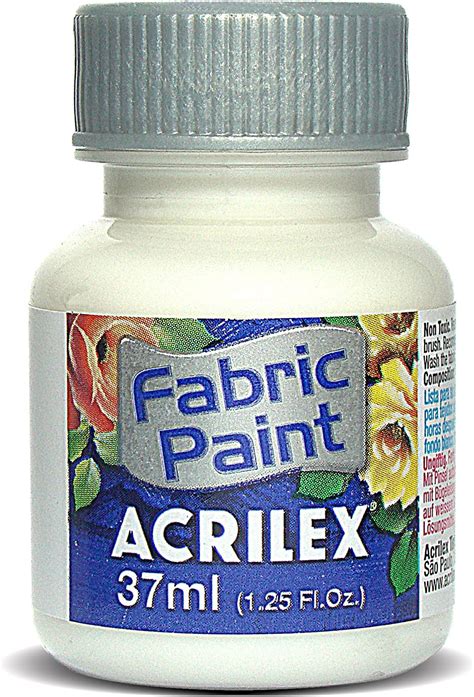 acrilex  ml matte fabric paint clear amazoncouk kitchen home