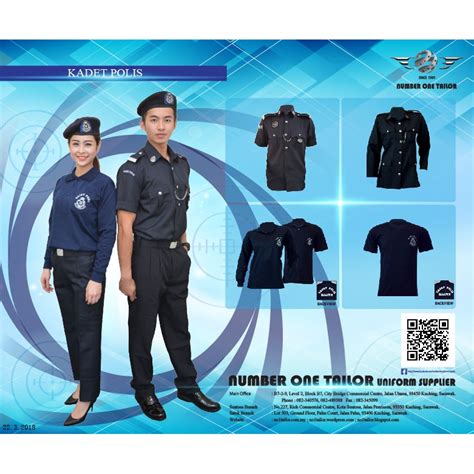 kain baju operasi polis bajuku