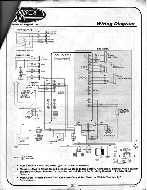vintage air wiring diagram efcaviationcom
