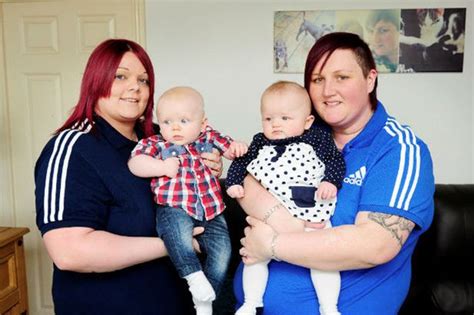lesbian couple fall pregnant within weeks of each other using diy pregnancy kits bought for £10