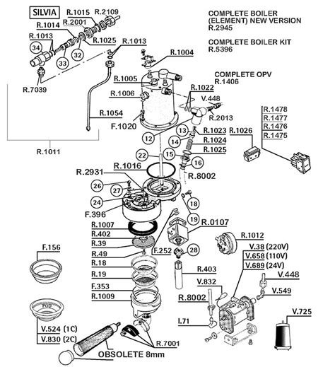 rancilio silvia schematic coffee machine design coffee  diagram