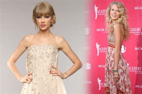 Fashion Flashback Taylor Swift Then And Now Celebrity