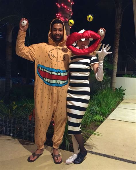 Aaahh Real Monsters Costume 90s Nickelodeon Couples