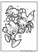 Sonic Iheartcraftythings Sheets Knuckles Tails sketch template