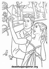 Coloring Pages Enchanted Giselle Popular sketch template