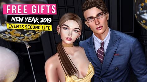 happy new year free ts and events second life 2019 youtube