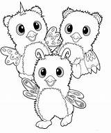 Coloring Pages Hatchimals Kids sketch template