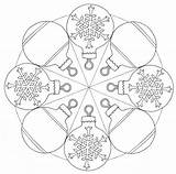 Mandalas Bolas Preschool Ornamenti Picasaweb Decorazioni Natalizi Artigianato Natalizio Precioso sketch template