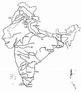 Outline India River Map Printable Major Indus Systems Showing Ganga System States Peninsular Maps A4 Researchgate Figure Mark Regard Place sketch template