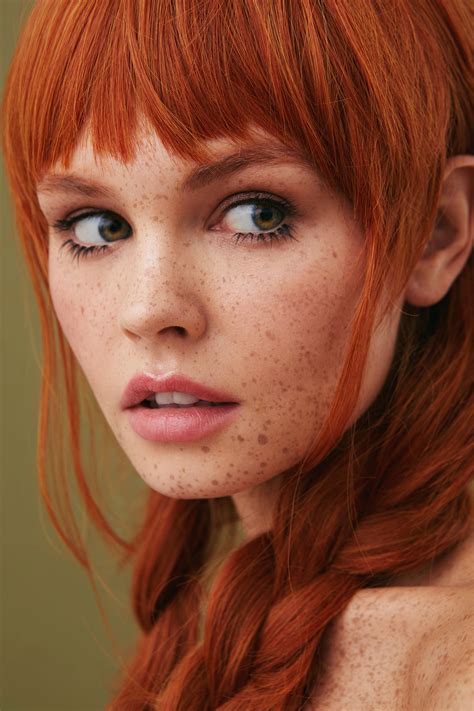 red and foxy on behance beautiful freckles beautiful red hair beautiful