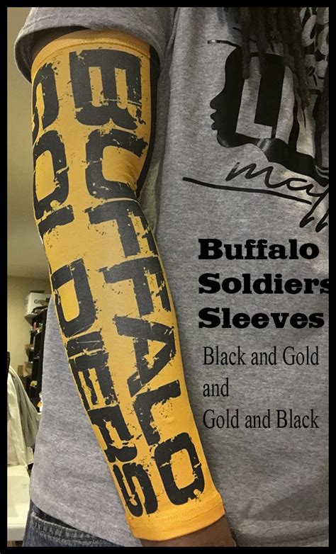 buffalo soldiers gear sleeves