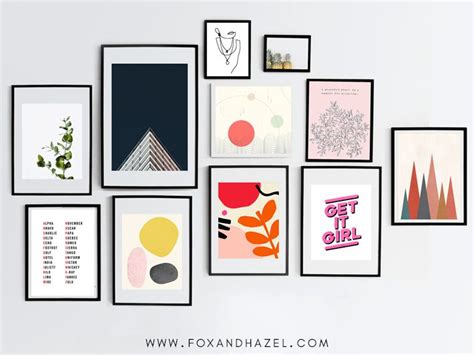 absolutely totally  minimalist art prints fox hazel