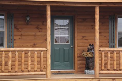 log cabin loft  wrap  pourch google search log cabin front door cabin doors house