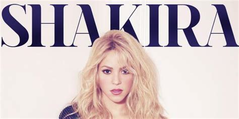 shakira gets sexy with a guitar on new album cover photo