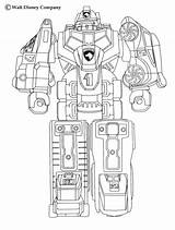 Coloring Megazord Pages Power Robot Rangers Print Color Coloriage Iron Popular Le Hellokids sketch template