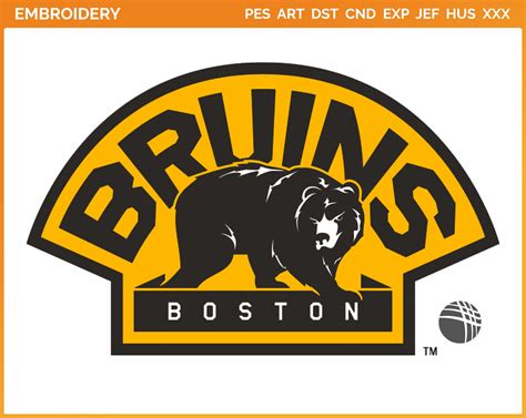 boston bruins alternate logo  hockey sports embroidery logo   sizes  formats