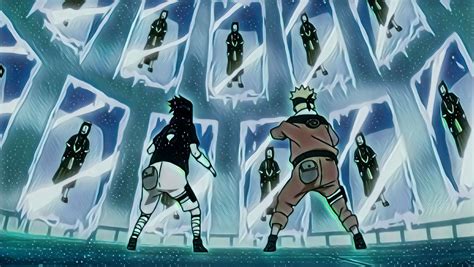 Crystal Ice Mirrors Anime Naruto Fictional Characters