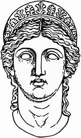 Greek Coloring Hera Clipart Goddess Mythology Sculpture Pages Grecian Ancient Statues Greece Pixabay Juno Printable Drawings Statue Drawing Supercoloring Etc sketch template
