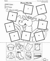 Moose Muffin Literacy Sequencing Theeducationcenter sketch template