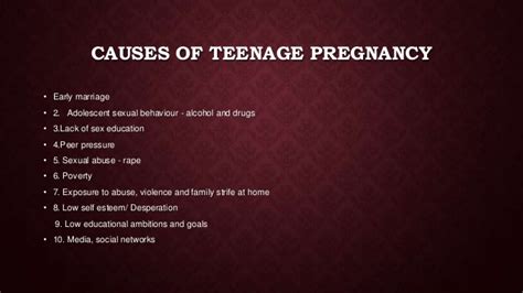 Damage Cause By Teenage Sex Other