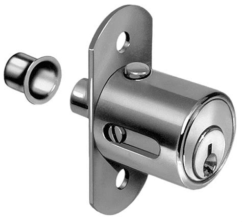 compx national sliding door lock chrome key  elcc   grainger