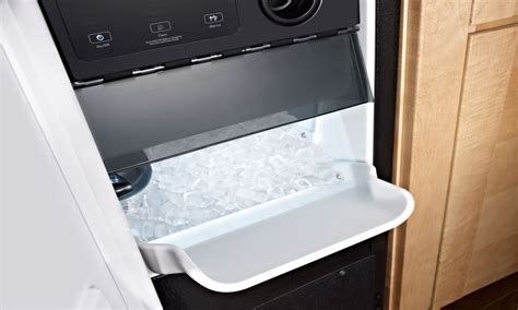 kitchenaid kuixess   automatic ice maker stainless steel