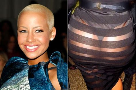 Kiss It Amber Rose Bares Entire Bum In Tiny Thong And