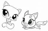Littlest Pet Shop Pages Coloring Zoe Getcolorings sketch template