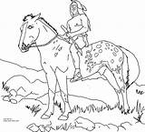 Coloring Native American Pages Printable Horse Indian Appaloosa Nez Perce Color Adults Kids Designs Animal Indians Printables Cherokee Print Adult sketch template