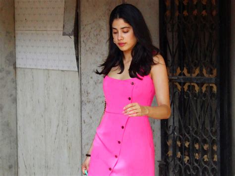 Janhvi Kapoor S Hot Pink Dress Is Perfect For Summers Times Of India
