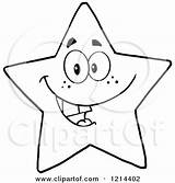 Mascot Outlined Happy Star Clipart Royalty Toon Hit Cartoon Vector 2021 sketch template