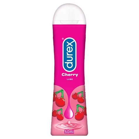 Durex Lube Cherry Flavoured Lubricant Gel For Men And Women 50ml
