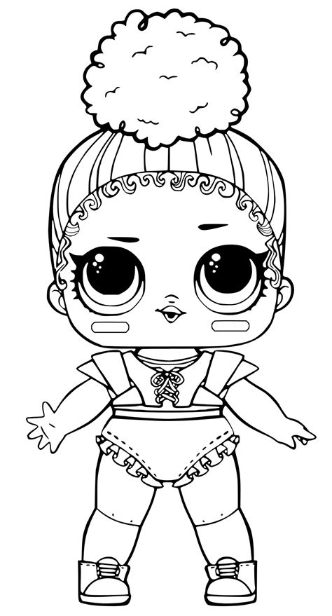 lol doll coloring pages coloring home lol baby coloring pages