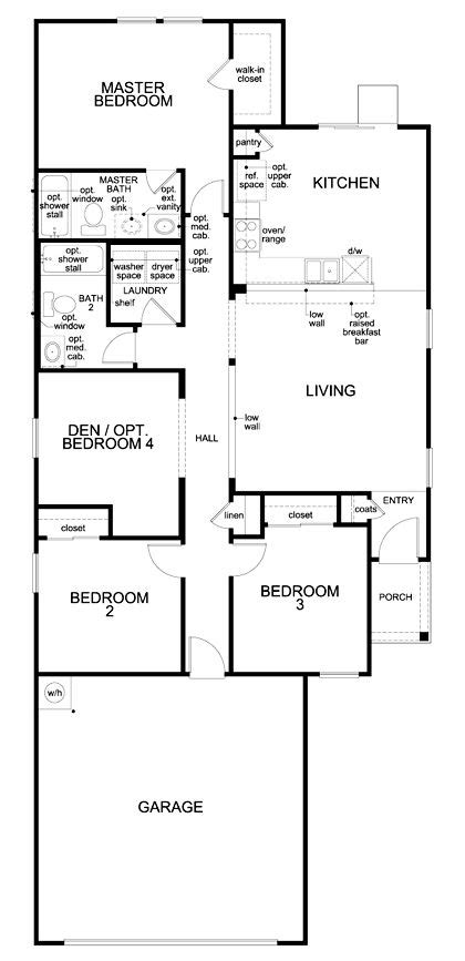 kb homes floor plans images  pinterest floor plans kb homes  home plants